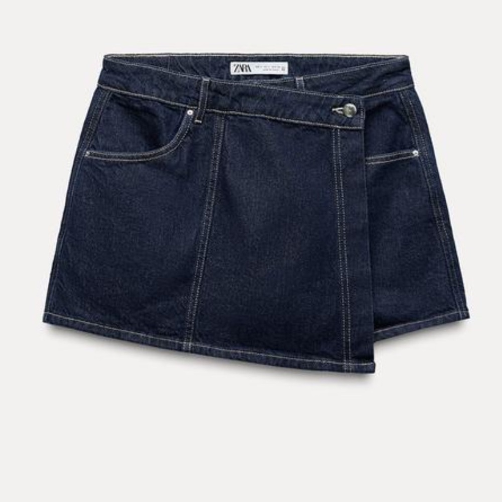 Zara Denim Skort
